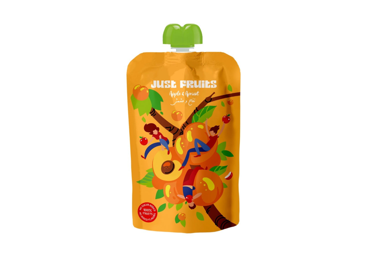 JUST FRUITS APPLE N APRICOT 110G